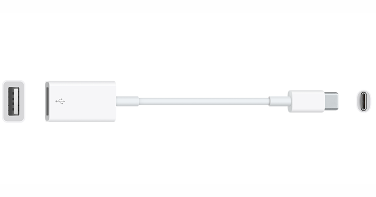 About the Apple USB-C to USB Adapter