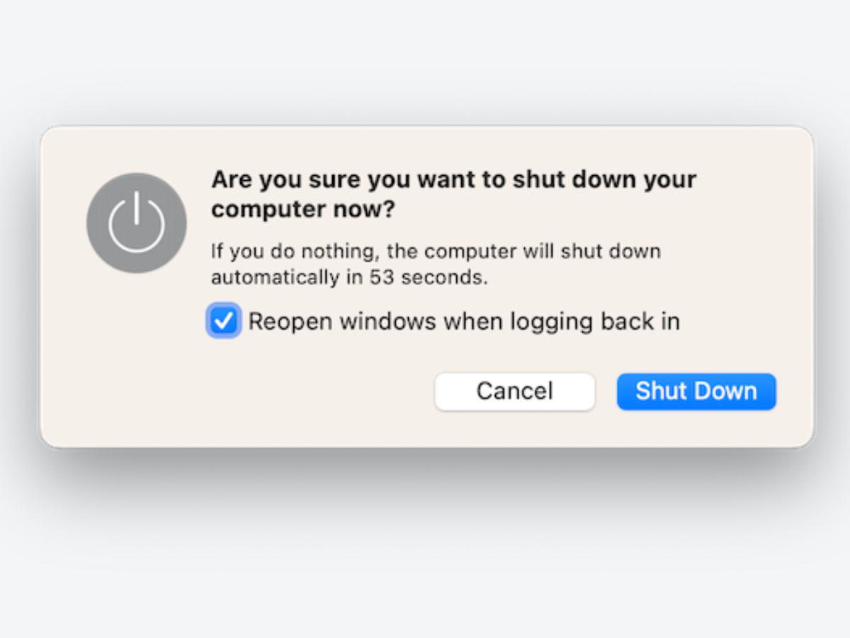 What to do if Mac won’t shut down