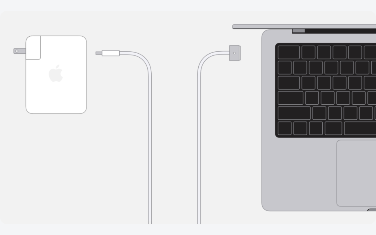 Charge your MacBook Air or MacBook Pro