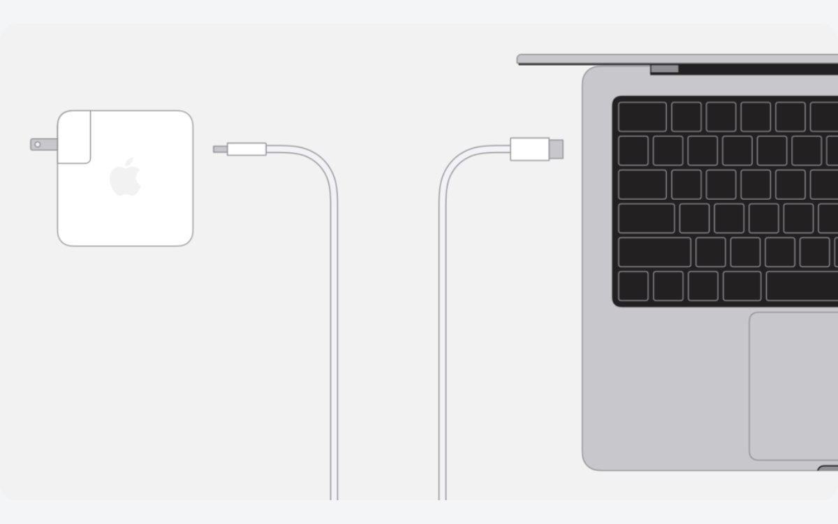 Charge your MacBook Air or MacBook Pro