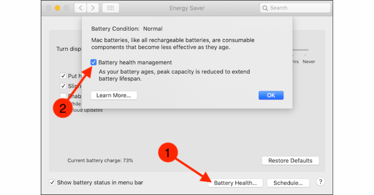 How to Turn Off Battery Health Management on Mac